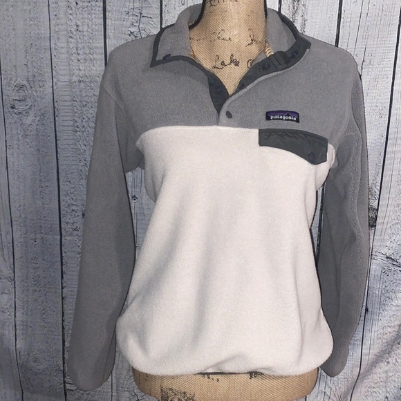 Patagonia Sweaters - Patagonia Synchilla Micro-D Snap T Puulover Women size Small